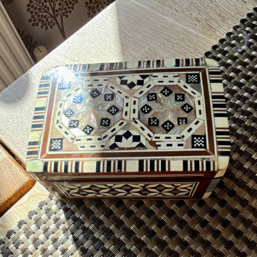 Vintage egyptian wooden - egyptian,