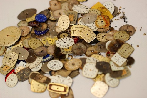 Lot vintage watch parts - lot, –