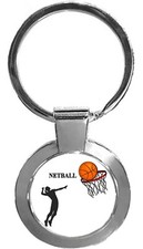 Netball Sport Round Shaped