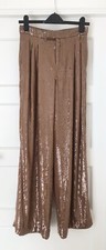 Zara Woman Sequin Trousers
