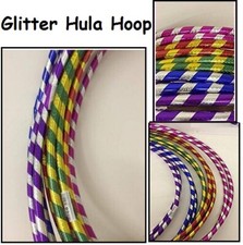 Multicolour Glitter Hula Hoop