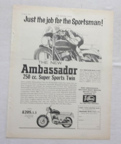 Ambassador 250 super sport - 250,