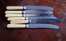 6 x Sheffield Stainless Steel