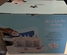 Brand New in Box Tommee Tippee Super Steam Advanced Electric Steriliser - White