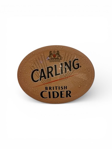Carling cider oval - |, pump