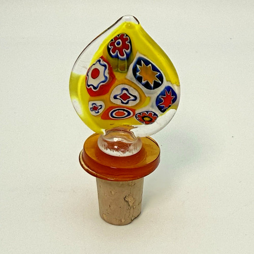 Vintage bottle stopper - stopper, murano