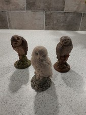 Royal Doulton Owls Bundle Three From Set of 6 Excellent Condition
