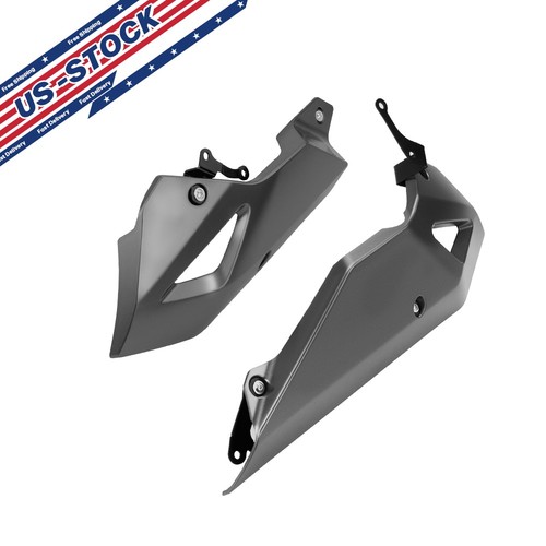 Gray belly pan engine spoiler - gray,