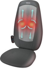HoMedics Shiatsu Back and Shoulder Massager - Adjustable Massage Chair, Ease St