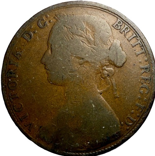 1860 penny f16 - (f16, victoria