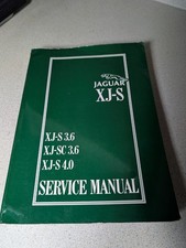 XJS JAGUAR SHOP MANUAL SERVICE