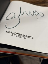 Signed Gordon Ramsay's Secrets