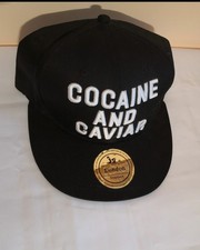 Cocaine And Caviar Black Baseball Cap By Snapback