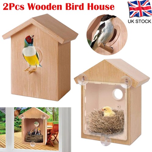 Window bird box - 2x,