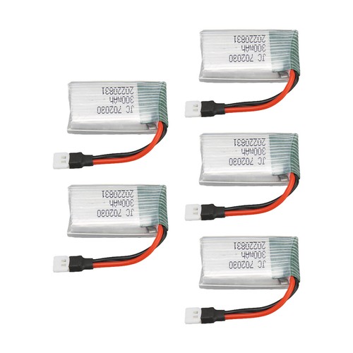 5pcs 300mah li battery - 5pcs, 3.7v