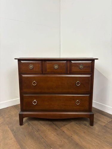 Stag mahogany five drawer - stag,