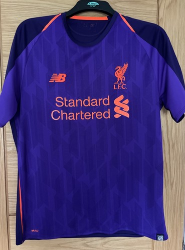 Liverpool away football purple - football,