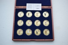 British Battledresses of World War II Commemorative Gold Plated Coin Collection