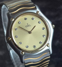 18K Gold and Steel Ebel 181909