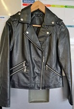 Womens Faux Leather Jacket