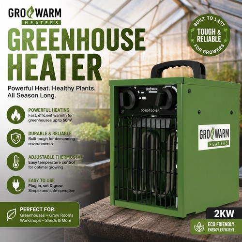 Greenhouse heater 2kw - heater,