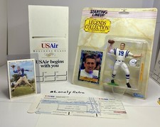 JOHNNY UNITAS SIGNED USAIR 1ST