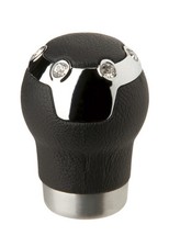 Sumex Car Car Gear Shift Lever Stick Knob - Dub Diamond Carrera Black Leather 