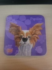 Papillon Little Paws Coaster