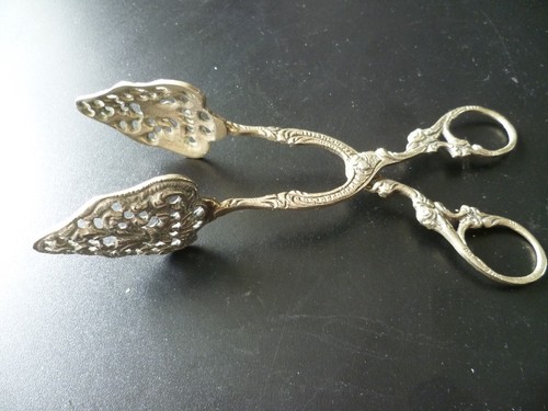 Antique pair pierced - antique, of