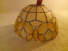 Vintage 12” Capiz Shell &