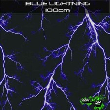 ROLLED - BLUE LIGHTNING -