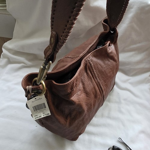 Brown leather women bag - women’s,