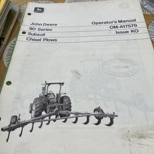 John deere series subsoil - deere,