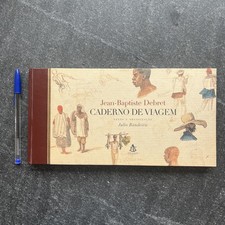 CADERNO DE VIAGEM By Jean Baptiste Debret - Hardcover _ RARE _ Portuguese text 