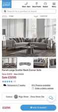 Furniture Village Farrah Large