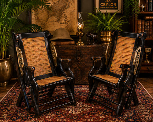 Pair edwardian colonial - edwardian,
