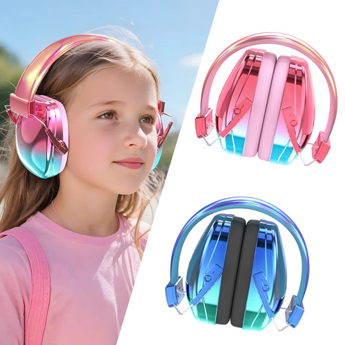 Kids electroplated earmuffs - electroplated,