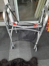 Walking frame with wheels - ,