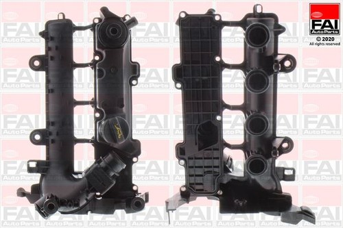 Cylinder head cover - and, gasket