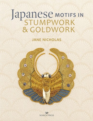 Japanese motifs stumpwork - japanese, in