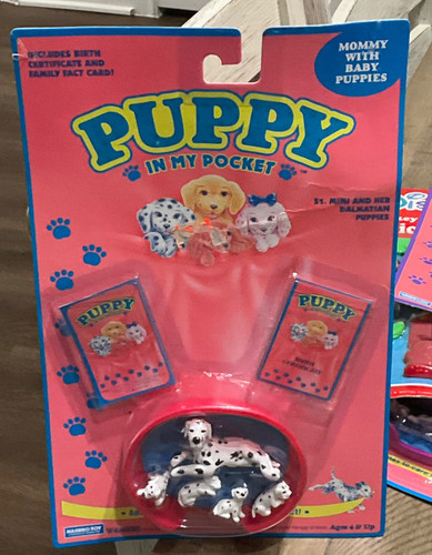 Vtg puppy pocket mimi - puppy,