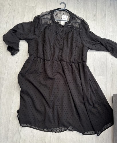 Yours clothing black neck - clothing,