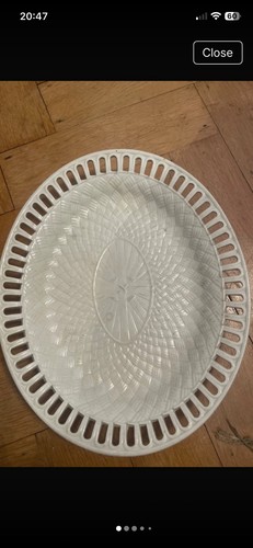 Wedgwood creamware dish - wedgwood,