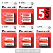 10 X PANASONIC ZINC C SIZE