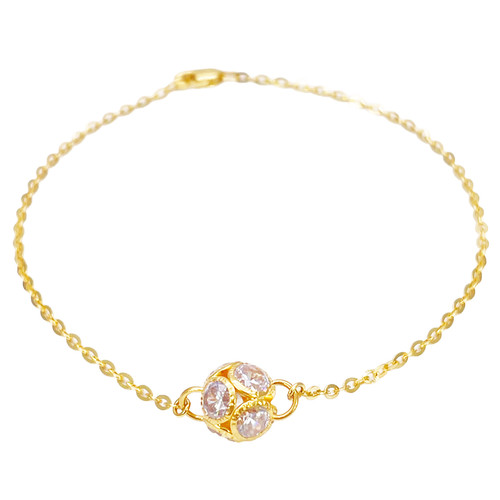 22ct yellow gold single - gold,