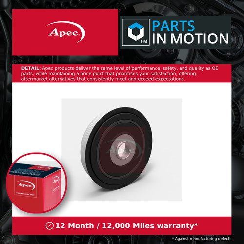 Crankshaft pulley - crankshaft,