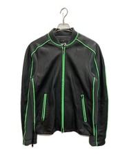 Y-3 Leather switch zip blouson