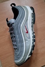 Genuine Nike Air Max 97 Men's Grey & White Trainers Size UK 10