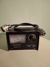 Vintage LODESTAR  SWR - 2T  SWR CB RADIO ANTENNA TEST METER.