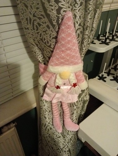 Xmas gnome tieback christmas - xmas,